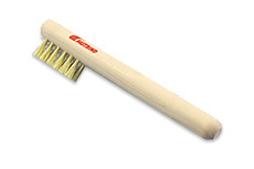 Spine roughener brush